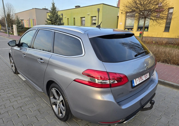 Peugeot 308 cena 44900 przebieg: 174282, rok produkcji 2016 z Płock małe 781